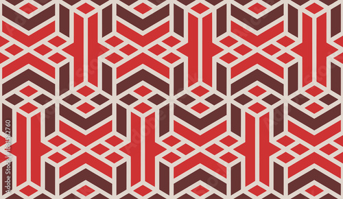 Latvia flag chevron pattern, geometric vector background for decoration and creative projects, patriotic designs, Scandinavian-inspired visuals, textile patterns, wallpapers, web graphics, and profess