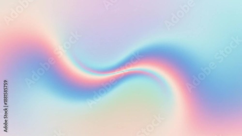 A vibrant video showcasing a colorful abstract background with smooth curves