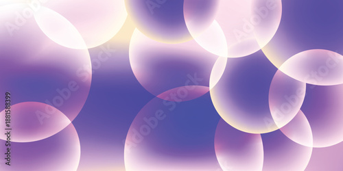 Vibrant pastel gradient background with soft circular shapes