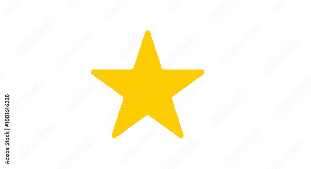Obraz premium golden star