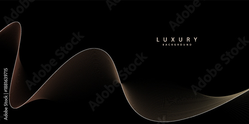 Luxury and elegant vector background illustration, with diagonal line pattern. Vector horizontal format for digital luxury business banner, contemporary cover, luxury premium.