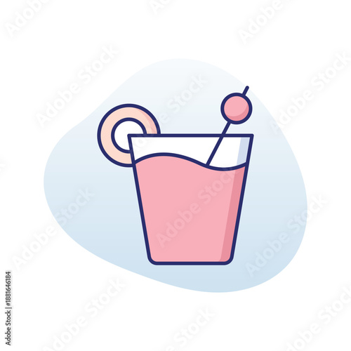 Bloody Mary vector icon