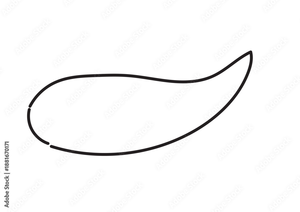 Fototapeta premium チューブから絞り出したクリームのイラスト