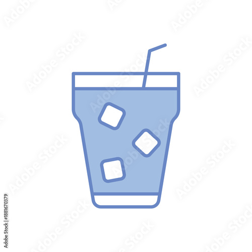 Gin Tonic vector icon