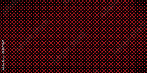 red and black halftone background. vector illustration