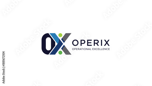 Operix Logo with Stylized Letter O and X.
