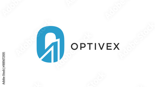 Optivex Logo Corporate Identity Design Element.