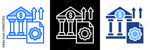 Monetary Policy triplestyle icon