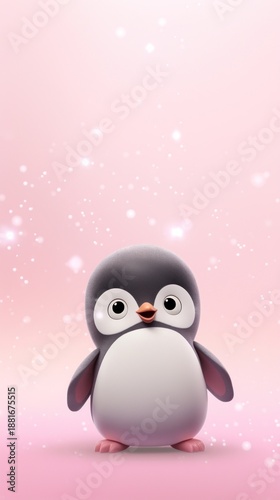 Penguin dreamy wallpaper animal bird.