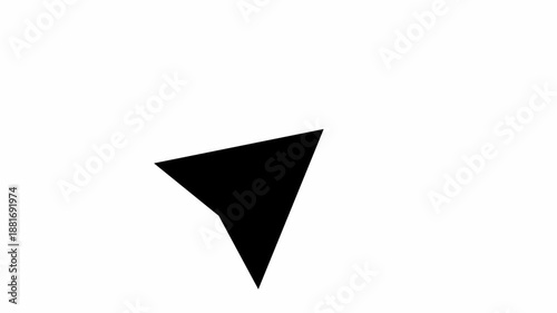 cursor  icon animation simple flat