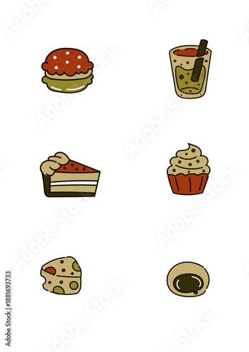 fast food icons