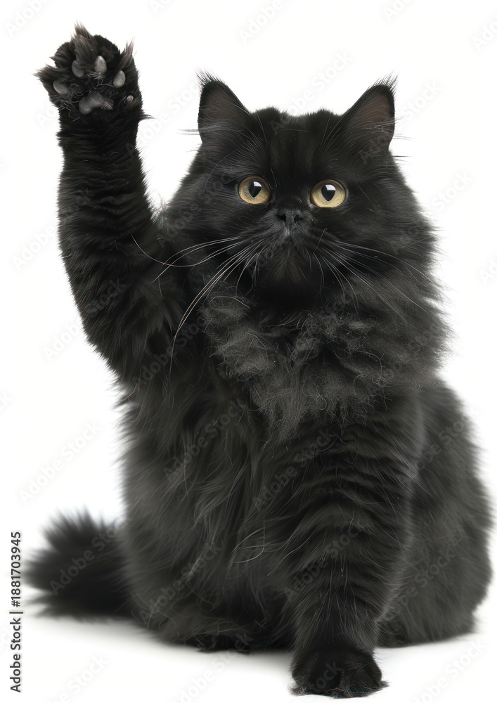 Obraz premium Cat background portrait animal.