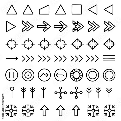 universal monochrome vector icon mega collection w.svg