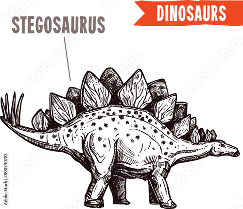 Isolated 3d render of a prehistoric green dinosaur beast on white and black backgrounds or a tree, featuring a cute jurassic reptile illustration of an extinct big creature