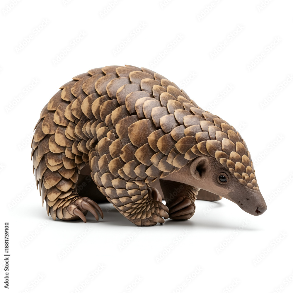 Obraz premium Indian pangolin wildlife animal portrait