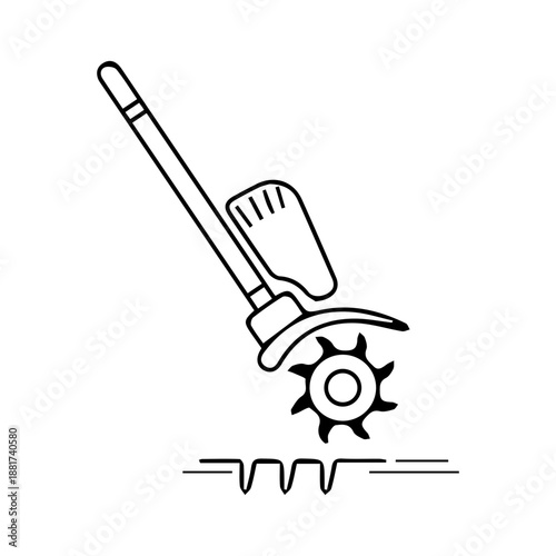 Garden Tiller Icon