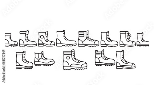 Collection of classic ice skates