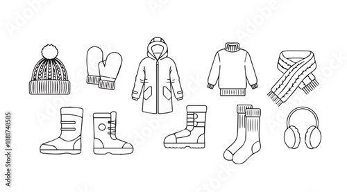 Winter clothing essentials