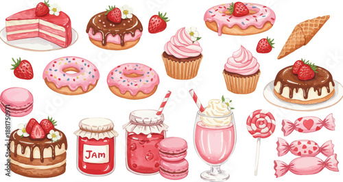 A deer stands among evergreen trees and plants in a serene forest landscape with snowflakes gently falling around