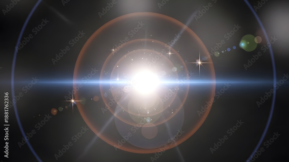 Obraz premium Cosmic flare