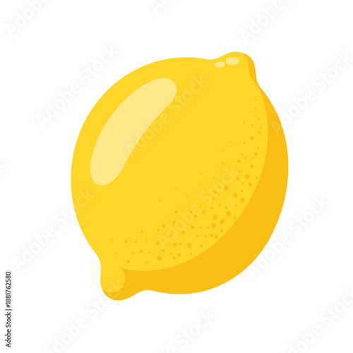 Whole Yellow Lemon Fruit.