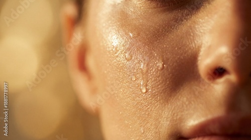 A close-up captures the riv...
