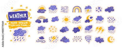 Seamless pattern with cute birds sitting on branches. Hand drawn autumn background with leaves, branches. Retro pattern with geometric birds, vector illustration