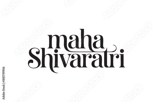 Maha Shivaratri Typography Lettering Designs – Modern Calligraphy & Creative Text Art