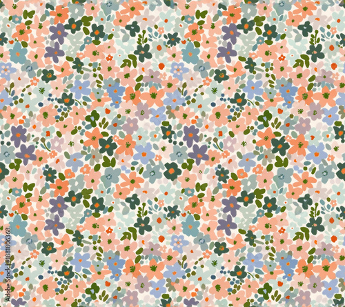 Seamless Colorful tie dye shibori print. Seamless hand drawn batik pattern.Rug textured background. Modern batik wallpaper tile. Watercolor pattern for fabric, clothes, wallpaper. Ethnic design.