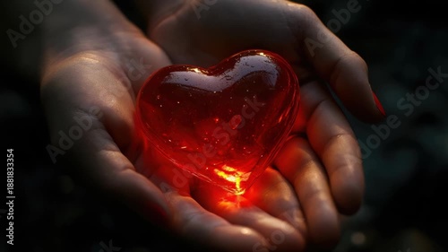 Innovative machine shaped like a heart symbolizes the future of charity, love, and giving while supporting community initiatives worldwide