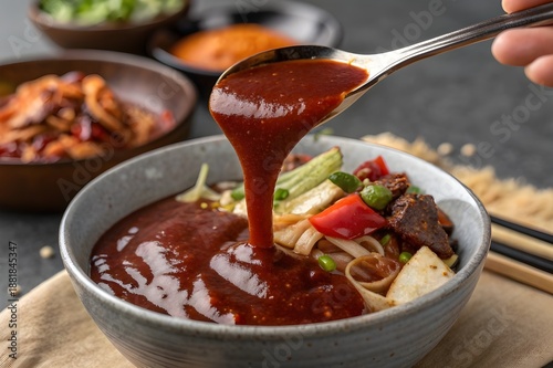 Japanese Salisbury steak with demiglace sauce