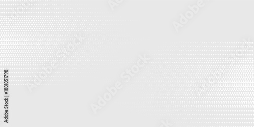Dot white gray wave light technology texture background. Abstract big data digital concept.