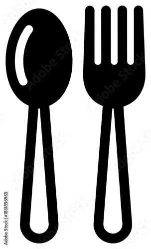 Spoon and fork set