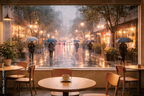 restaurant in the night