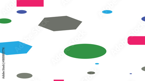 Vector illustration set of colorful ink splashes featuring a 3d graduation cap and university student symbols for modern business education web design