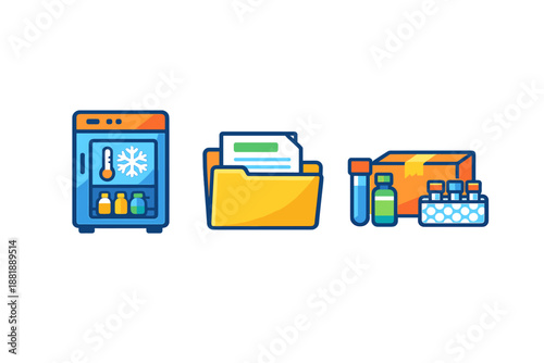 Different types of storage solutions for liquids documents and