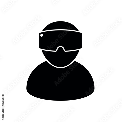 Simple Avatar icon for social media, app, and web design. Vector illustration, Eps 10.