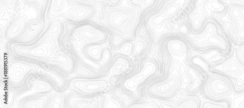topographic map showing contour lines and elevation on a white background, perfect for surface design and mapping projects creating abstract shapes and patterns representing elevation changes