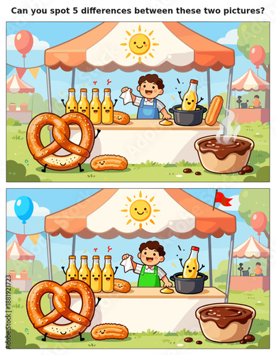 spot the difference, kids activity, fun games, puzzles for kids, educational activity, brain teaser, difference game, coloring pages, coloring books, book cover, kdp, kdp interior, kids challenges, le