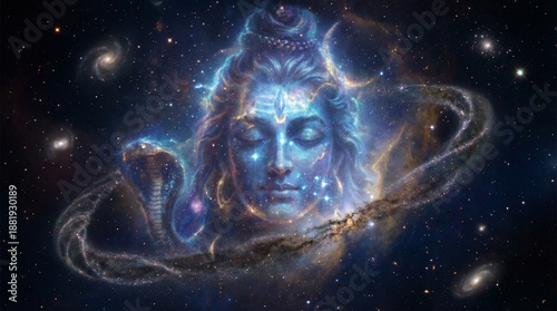 Lord Shiva's Cosmic Face: M...