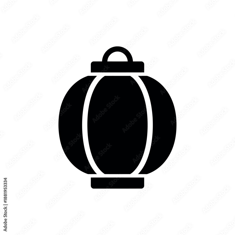 Obraz premium Chinese Lantern Icon.