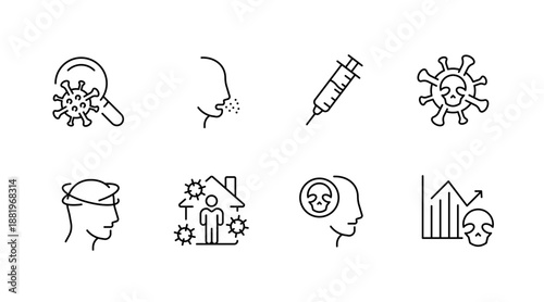 Virus testing prevention symptoms vaccine spread isolation