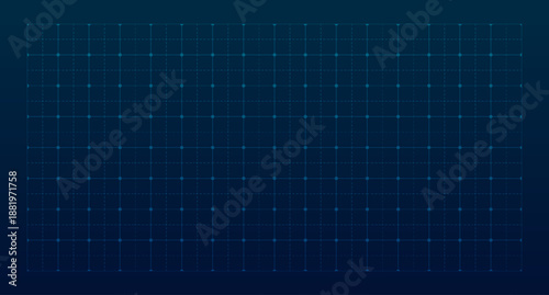 Technology Interface HUD Grid. Space-themed futuristic HUD grid with tech UI elements