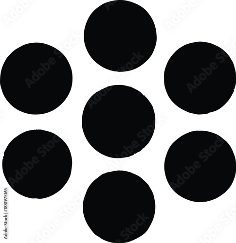 celestial bodies vector with white star patterns 5