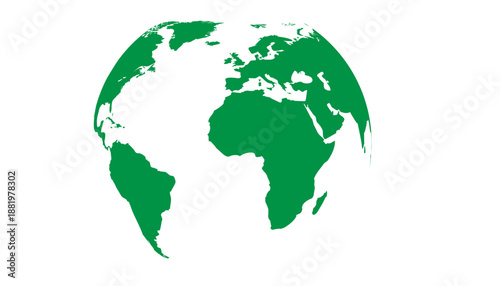 Earth Day: A Vibrant Eye-Catching Background Design Template of Earth in Shape of Beautiful Artistic Green technology Perfect for Environmental Wildlife Projects