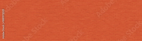 Brown brick wall background. Abstract geometric pattern