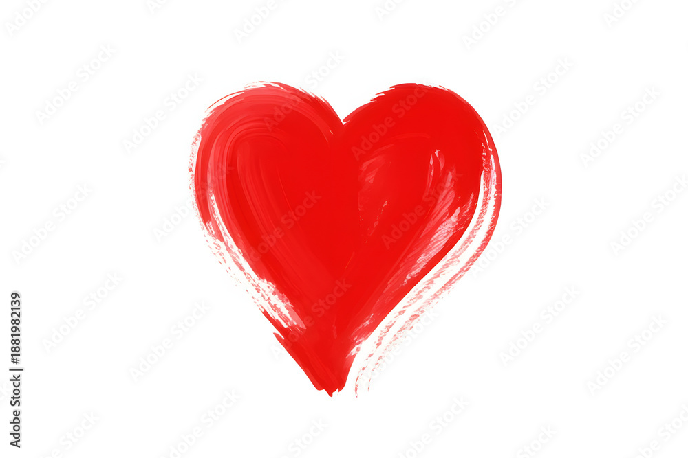 Fototapeta premium Red Ribbon Hearts on Wood Table with Romantic Golden Bokeh Heart Lights