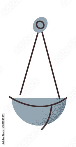 Scales of justice design element