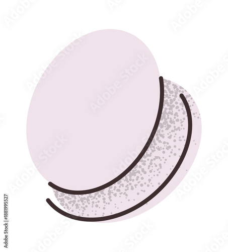 Round soft sponge beauty tool
