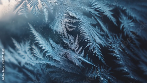 Frost Pattern Inspired by Nature